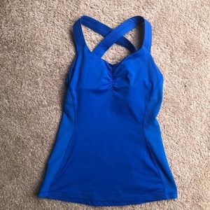 Lululemon blue 4 top!